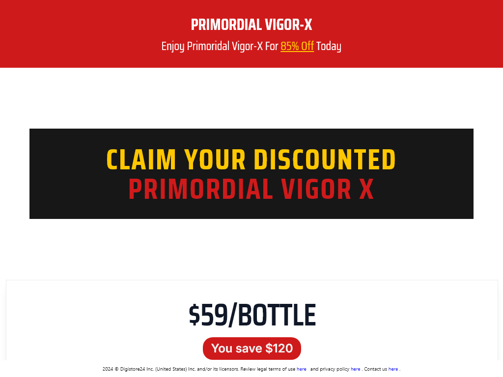 PRIMORDIAL VIGOR X REVIEW – WHAT I OBSERVED OVER ONE MONTH!