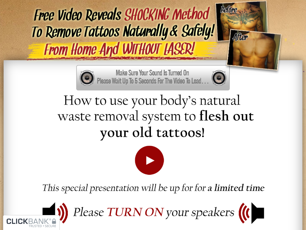 LASERLESS TATTOO REMOVAL REVIEW : OBSERVATIONS FROM 30 DAYS!