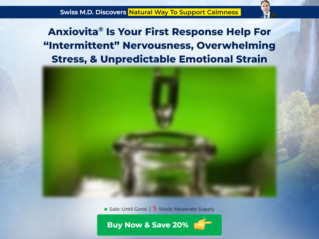 Anxiovita Official Review