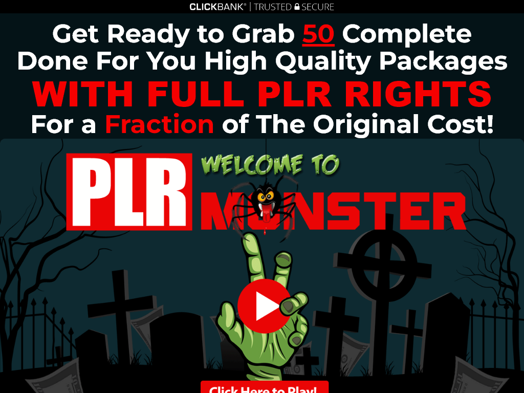 PLR Monster Official Review