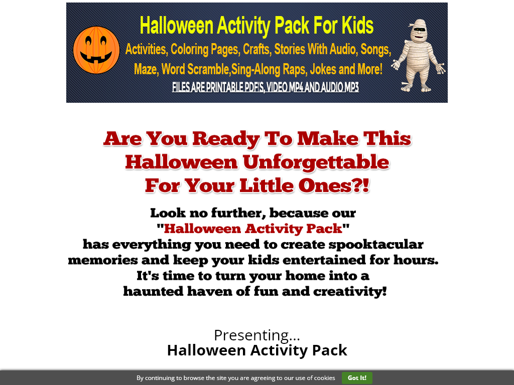 Halloween Activity Pack Review | My 3 Month Wait Was Worth It